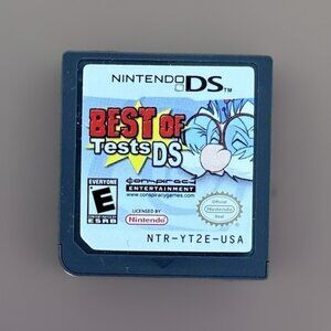 Best Of Tests DS (Nintendo DS) Game Only WORKING TESTED Brain Exercise DSi, Lite